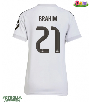 Real Madrid Brahim Diaz #21 Hemmatröja Kvinnor 2025-26 Kortärmad